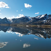 Alto Bernesga - Reflejo del pantano