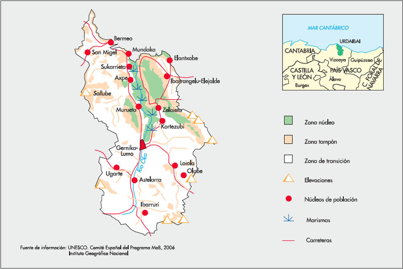 Urdaibai - Plano de ubicación